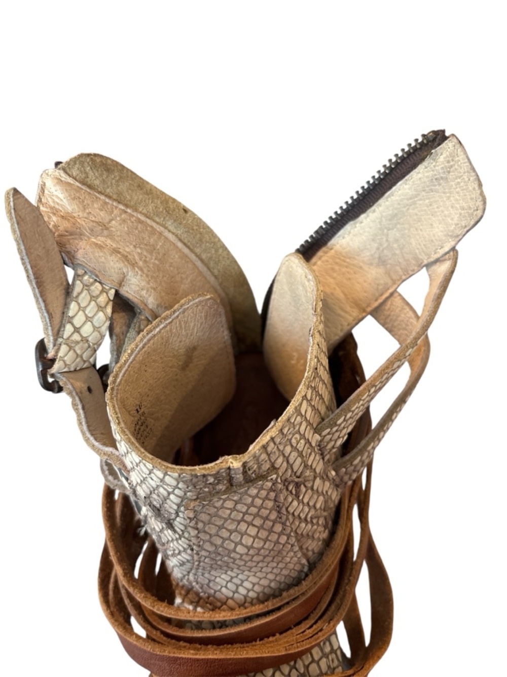 Freebird by Steven Nest Women’s Leather Shoes Size 10 - Picture 8 of 9